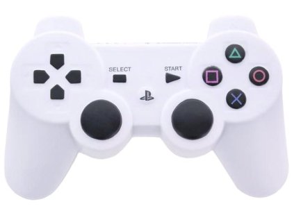 ANTISTRESOVÁ HRAČKA|PLAYSTATION  CONTROLLER|OVLADAČ|BÍLÝ