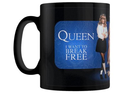 HRNEK KERAMICKÝ|QUEEN  315 ml|I WANT TO BREAK FREE
