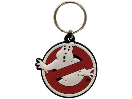 PŘÍVĚSEK NA KLÍČE|PRYŽOVÝ  GHOSTBUSTERS|LOGO