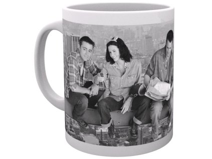 HRNEK KERAMICKÝ|FRIENDS  315 ml|LUNCH ON A SKYSCRAPER