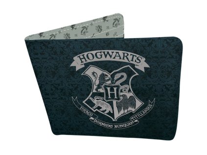 PENĚŽENKA ROZKLÁDACÍ|HARRY POTTER  HOGWARTS|7,8 x 12,8 cm