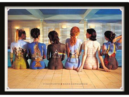PLAKÁT V RÁMU 30 x 40 cm  PINK FLOYD|BACK CATALOGUE