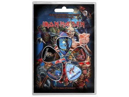 KYTAROVÁ TRSÁTKA|SET 5 KUSŮ  IRON MAIDEN|LATER ALBUMS