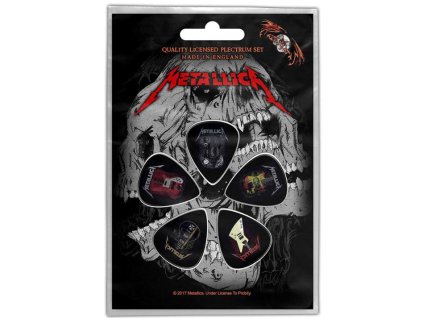 KYTAROVÁ TRSÁTKA|SET 5 KUSŮ  METALLICA|GUITARS