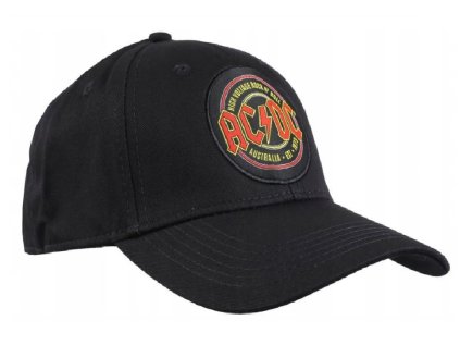 ČEPICE BASEBALLOVÁ|KŠILTOVKA|AC/DC  CIRCLE LOGO