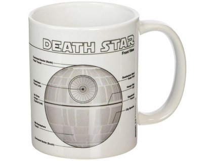 HRNEK KERAMICKÝ|STAR WARS  315 ml|DEATH STAR SKETCH