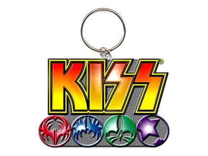 PŘÍVĚSEK NA KLÍČE|KISS  LOGO & ICONS