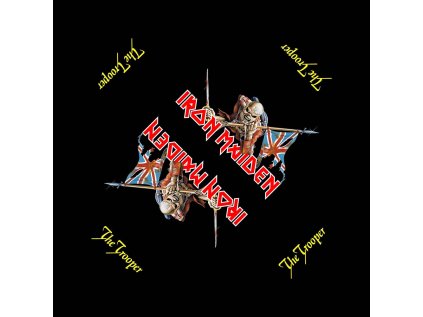 ŠÁTEK|IRON MAIDEN  THE TROOPER|55 x 55 cm