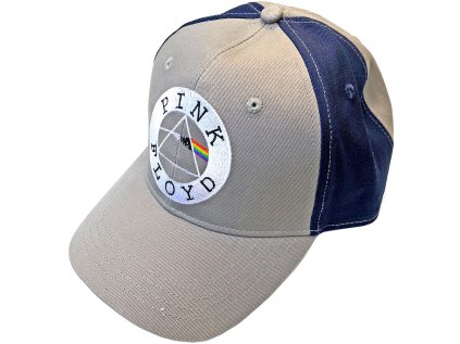ČEPICE BASEBALLOVÁ|KŠILTOVKA  PINK FLOYD|CIRCLE LOGO|ŠEDÁ