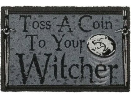 ROHOŽKA|THE WITCHER  TOSS A COIN|60 x 40 cm