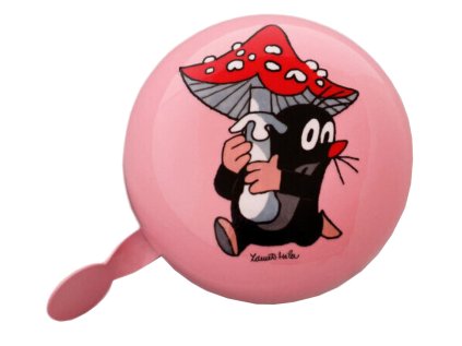 ZVONEK NA KOLO|KRTEČEK  MUSHROOM|8 cm
