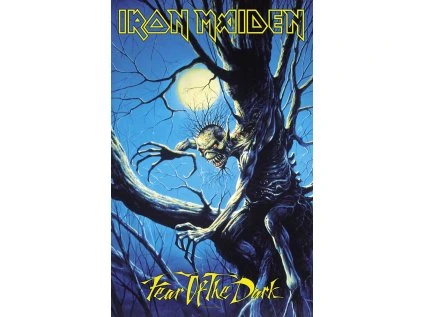 VLAJKA NA ZEĎ|IRON MAIDEN  FEAR OF THE DARK|70 x 106 cm