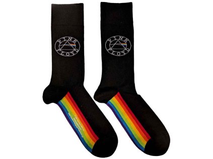 PONOŽKY PÁNSKÉ|PINK FLOYD  SPECTRUM SOLE|VELIKOST 40-45 EU