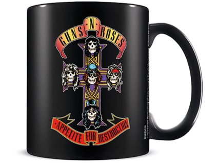 HRNEK KERAMICKÝ|GUNS'N'ROSES  315 ml|APPETITE CROSS