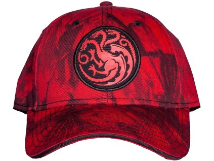 ČEPICE BASEBALLOVÁ|KŠILTOVKA  HOUSE OF DRAGONE|ERB OF TARGARYENS