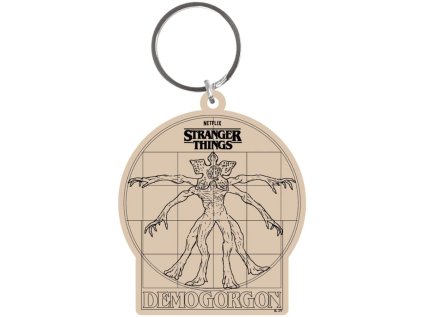 PŘÍVĚSEK NA KLÍČE|STRANGER THINGS  DEMOGORGON|4,5 x 6 cm