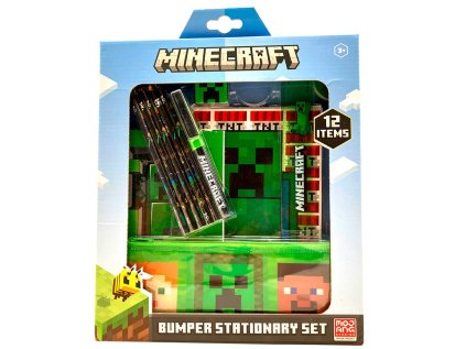 ŠKOLNÍ POMŮCKY SET8|MINECRAFT  GREEN CREEPER