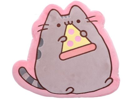 POLŠTÁŘ 3D|PUSHEEN  PIZZA|VÝŠKA 40 cm
