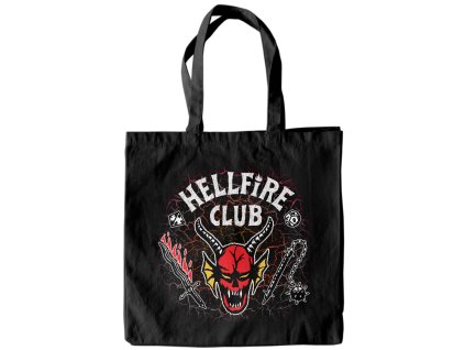 TAŠKA SHOPPING|STRANGER THINGS  HELLFIRE CLUB|37 x 39 cm