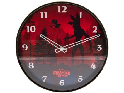 HODINY NÁSTĚNNÉ|STRANGER THINGS  SCENE|PRŮMĚR 25 cm