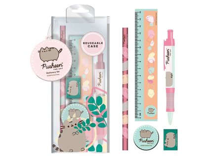 ŠKOLNÍ POMŮCKY SET5|PUSHEEN  BOTANICAL|5 PŘEDMĚTŮ
