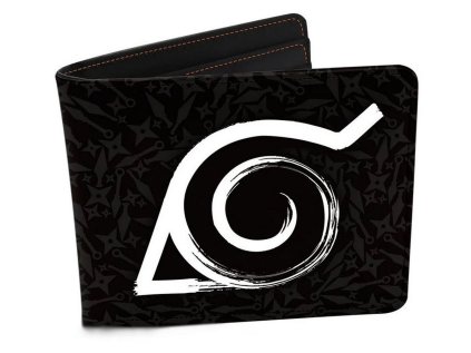 PENĚŽENKA OTEVÍRACÍ|NARUTO  SHIPPUDEN|KONOHA|11 x 9,5 x 2,2 cm