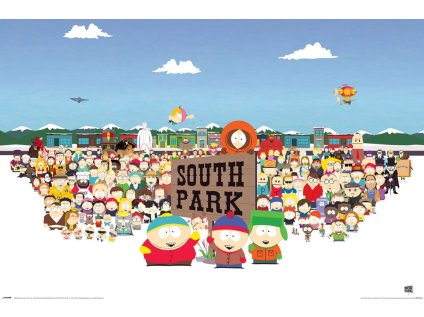 PLAKÁT 61 x 91,5 cm  SOUTH PARK|CHARACTERS