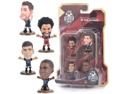 FIGURKY SBĚRATELSKÉ|SET 4  BEST PLAYERS IN THE WORLD|4 HRÁČI