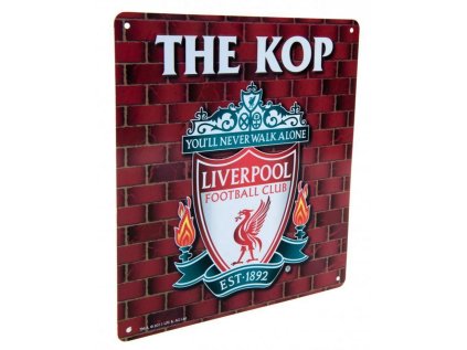 CEDULE NA ZEĎ|LIVERPOOL FC  THE KOP|23 x 25 cm