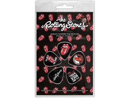 KYTAROVÁ TRSÁTKA|SET 5 KUSŮ  THE ROLLING STONES|TONGUE