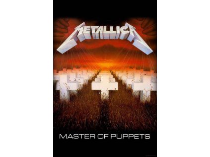 VLAJKA NA ZEĎ|METALLICA  MASTER OF PUPPETS|70 x 106 cm