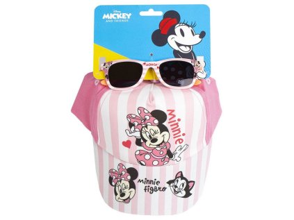 ČEPICE KŠILTOVKA DĚTSKÁ S BRÝLEMI  DISNEY|MINNIE MOUSE|FRIEND FIGARO