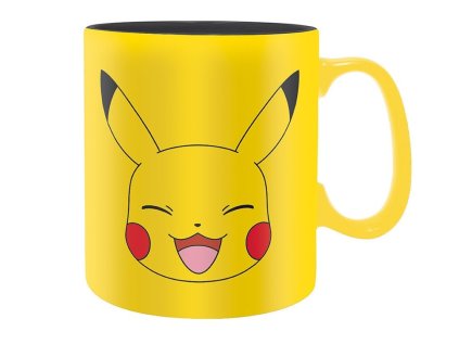 HRNEK KERAMICKÝ|POKÉMON  460 ml|PIKACHU|CUTE FACE