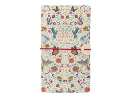 BLOK|ZÁPISNÍK|FRIDA KAHLO  ART|TRAVEL BLOK|12 x 19,5 cm