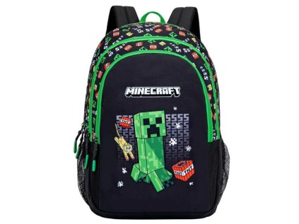 BATOH ŠKOLNÍ|MINECRAFT  SURVIVAL MODE|32 x 44 x 20 cm