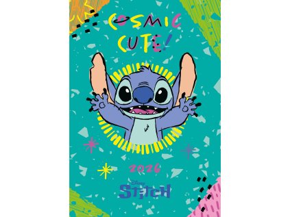 DIÁŘ 2026 A5|DISNEY  LILO & STITCH (15 x 21,5 cm)