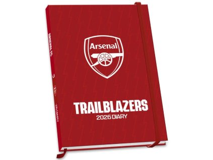 DIÁŘ 2026 A5|FOTBAL  ARSENAL FC (15 x 21,5 cm)