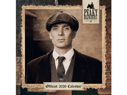 KALENDÁŘ 2026|FILM  PEAKY BLINDERS (30,5 x 30,5|61 cm)