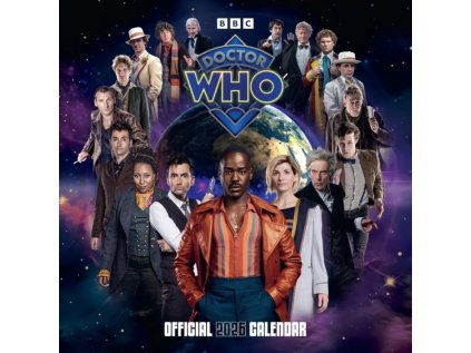 KALENDÁŘ 2026|FILM  DOCTOR WHO CLASSIC (30,5 x 30,5 cm)