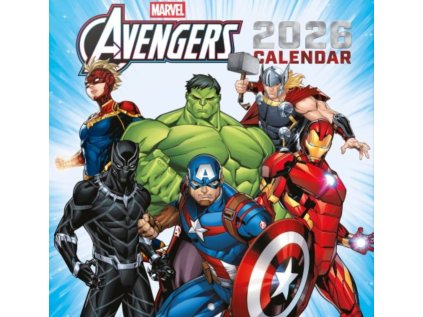 KALENDÁŘ 2026|KOMIKS  MARVEL|AVENGERS (30 x 30|60 cm)