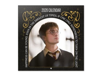 KALENDÁŘ 2026|FILM  HARRY POTTER FILMS (30 x 30|60 cm)