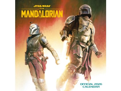 KALENDÁŘ 2026|FILM  THE MANDALORIAN S3 (30,5 x 61 cm)