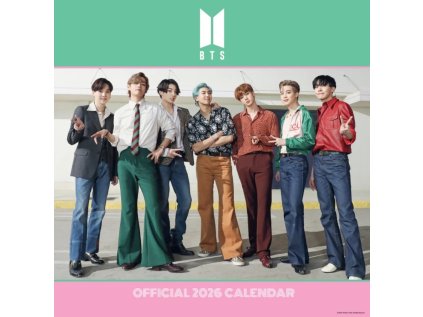KALENDÁŘ 2026|HUDBA  BTS (30,5 x 30,5|61 cm) SQ