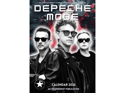 KALENDÁŘ 2026|HUDBA  DEPECHE MODE (29,7 x 42 cm) A3