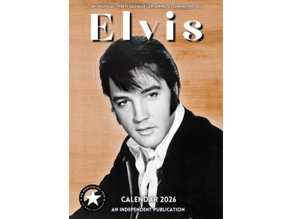KALENDÁŘ 2026|HUDBA  ELVIS PRESLEY (29,7 x 42 cm) A3