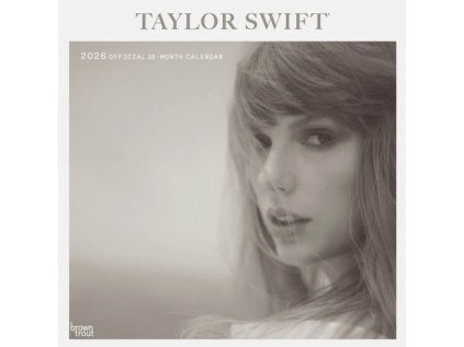 KALENDÁŘ 2026|HUDBA  TAYLOR SWIFT (30,5 x 30,5|61 cm) SQ