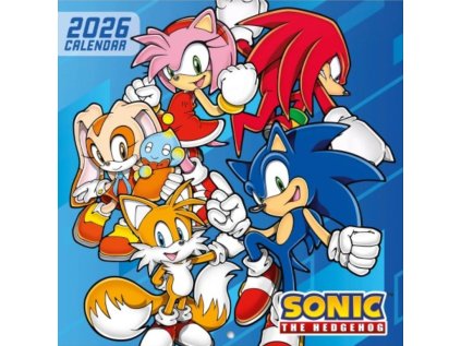 KALENDÁŘ 2026|PC HRY  SONIC (30 x 30|60 cm) SQ