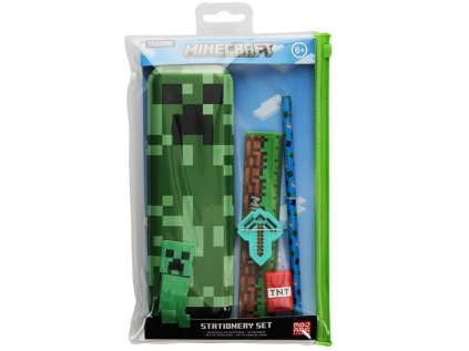ŠKOLNÍ POMŮCKY SET 5|MINECRAFT  CREEPER AND GAME'S ICONS|16 x 24 cm