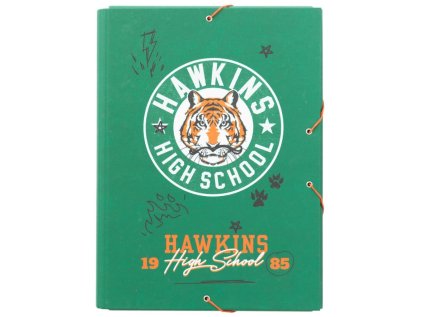 SLOŽKA A4|STRANGER THINGS  HAWKINS HIGH SCHOOL|3 KLOPY