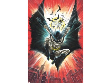 PLAKÁT 61 x 91,5 cm  DC COMICS|DIVING BATMAN